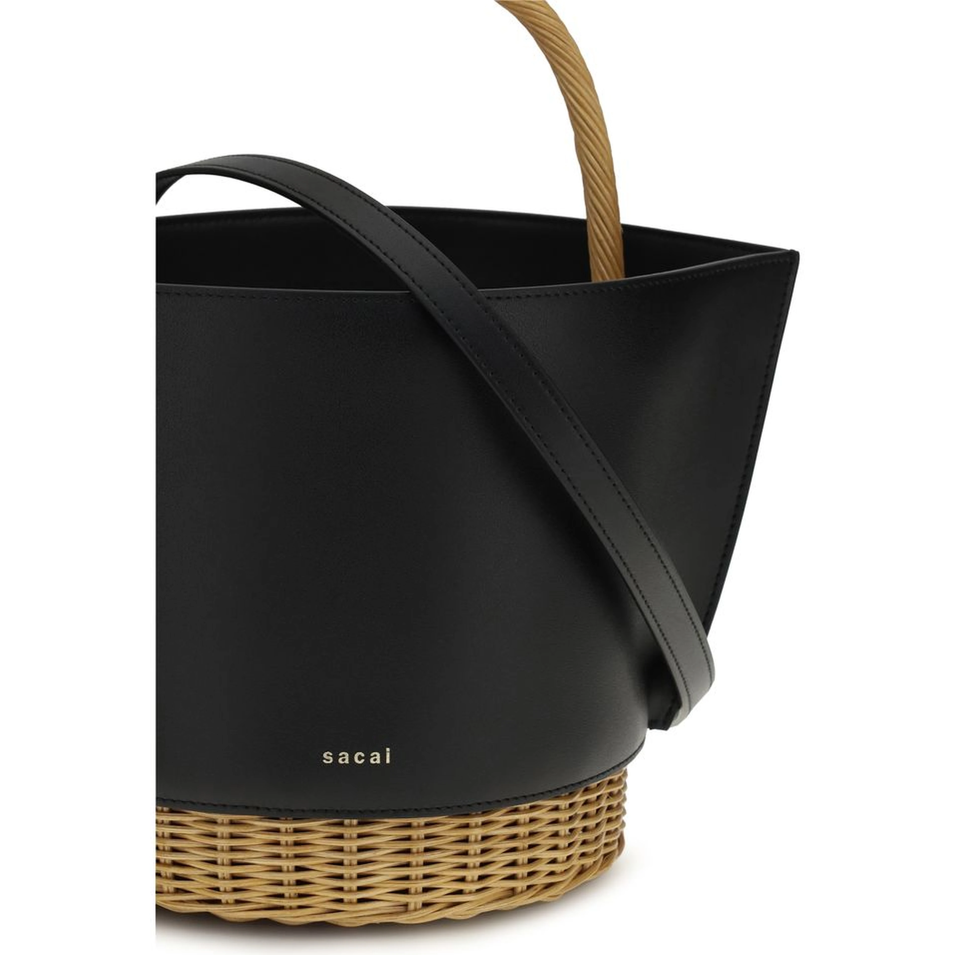 Black Calf Leather Bos Taurus Shoulder Bag