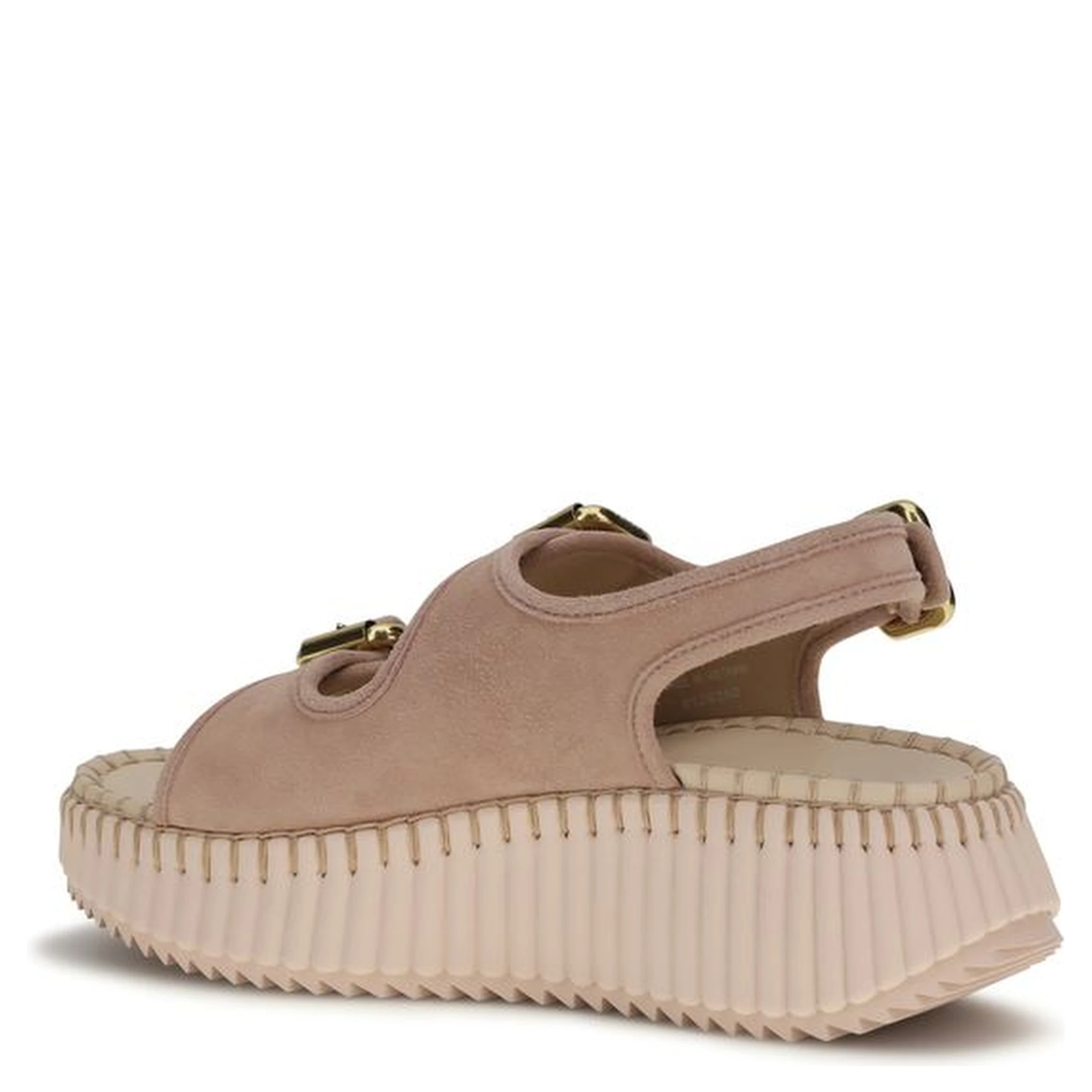 Multicolor Calf Leather Bos Taurus Platform Sandals