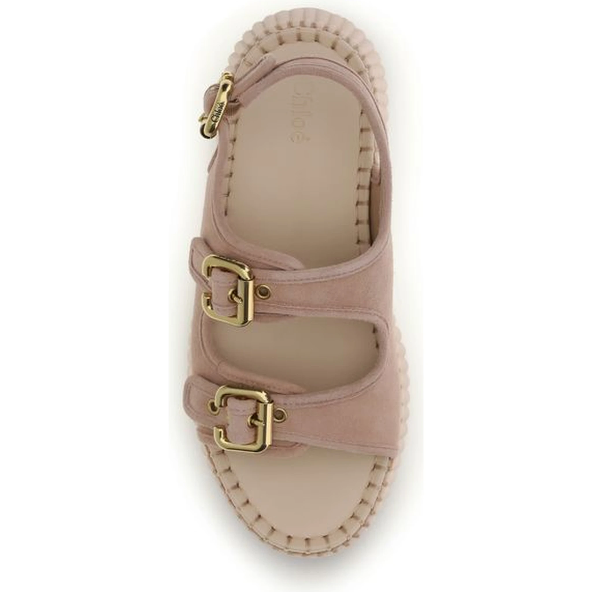 Multicolor Calf Leather Bos Taurus Platform Sandals