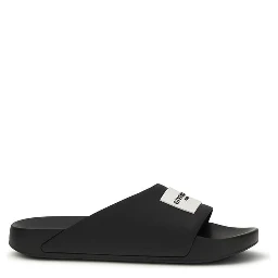 Black Rubber Sandals