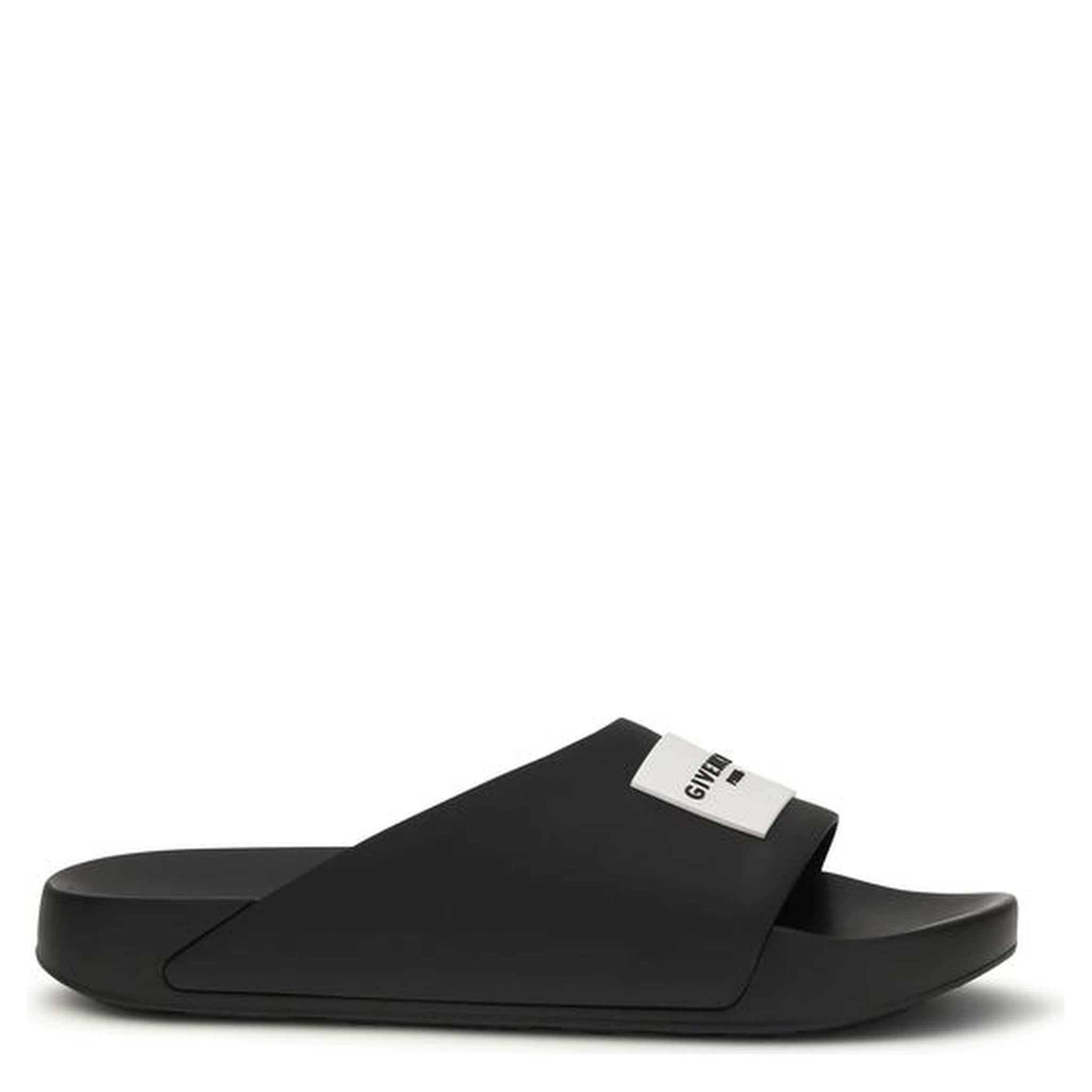 Black Rubber Sandals