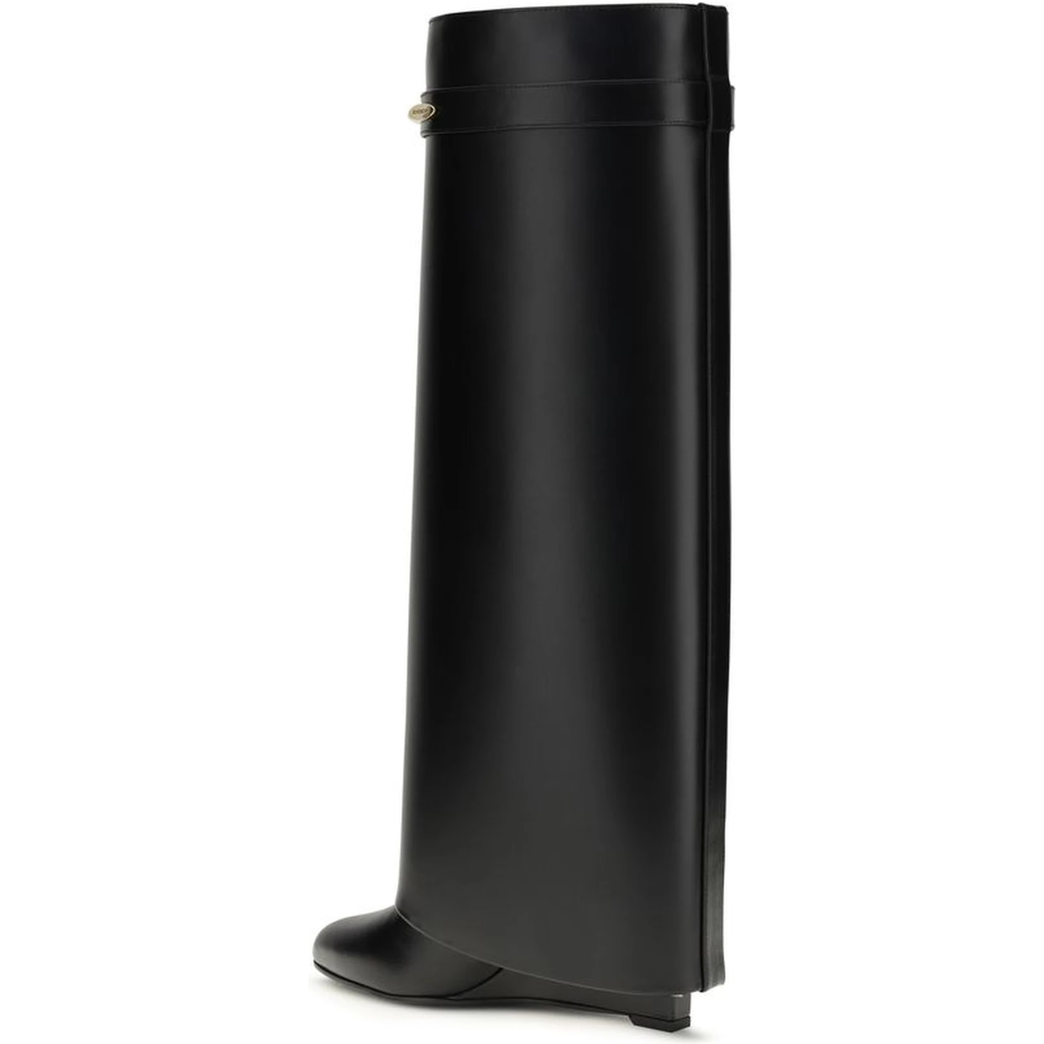 Black Calf Leather Bos Taurus Boots