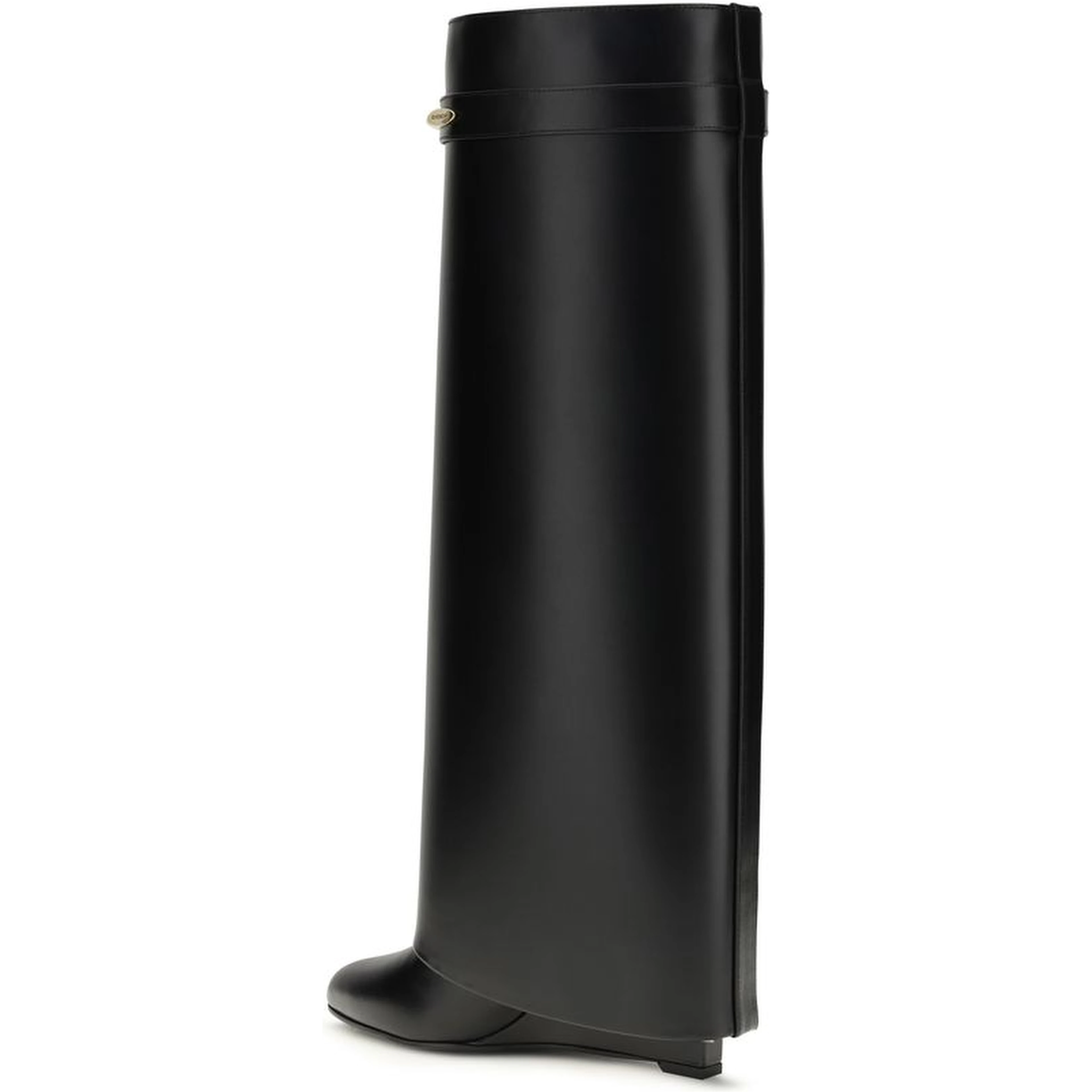 Black Calf Leather Bos Taurus Boots
