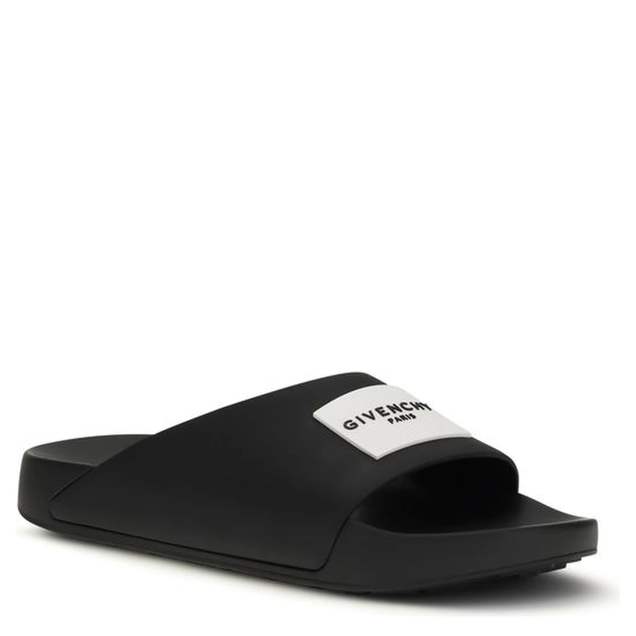 Black Rubber Sandals