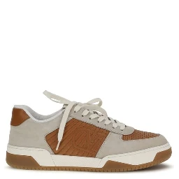 Multicolor Calf Leather Bos Taurus Athletic Sneakers