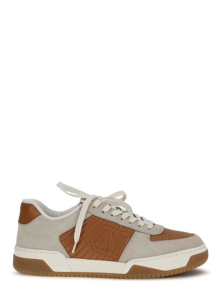 Multicolor Calf Leather Bos Taurus Athletic Sneakers