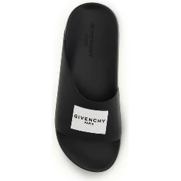 Black Rubber Sandals