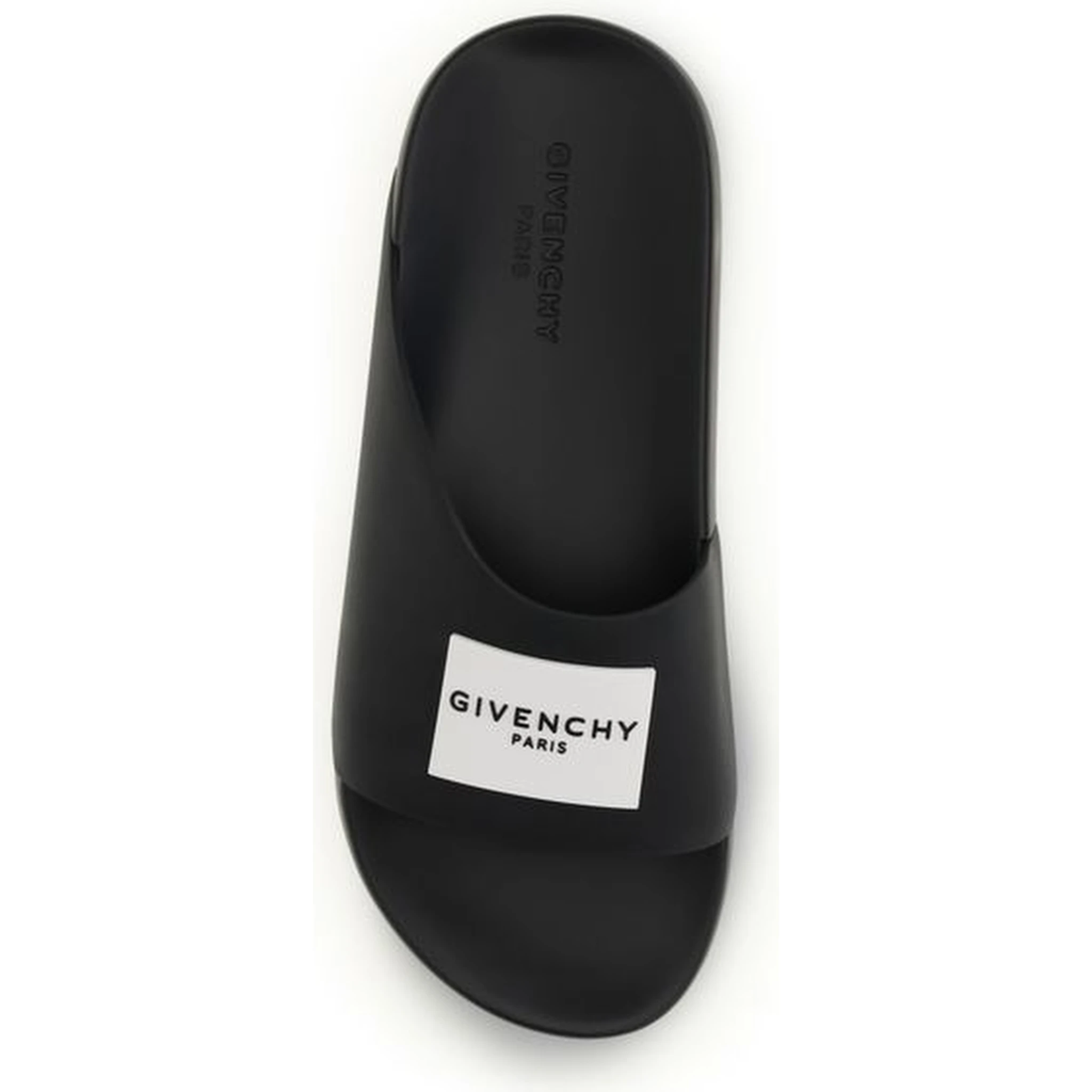 Black Rubber Sandals