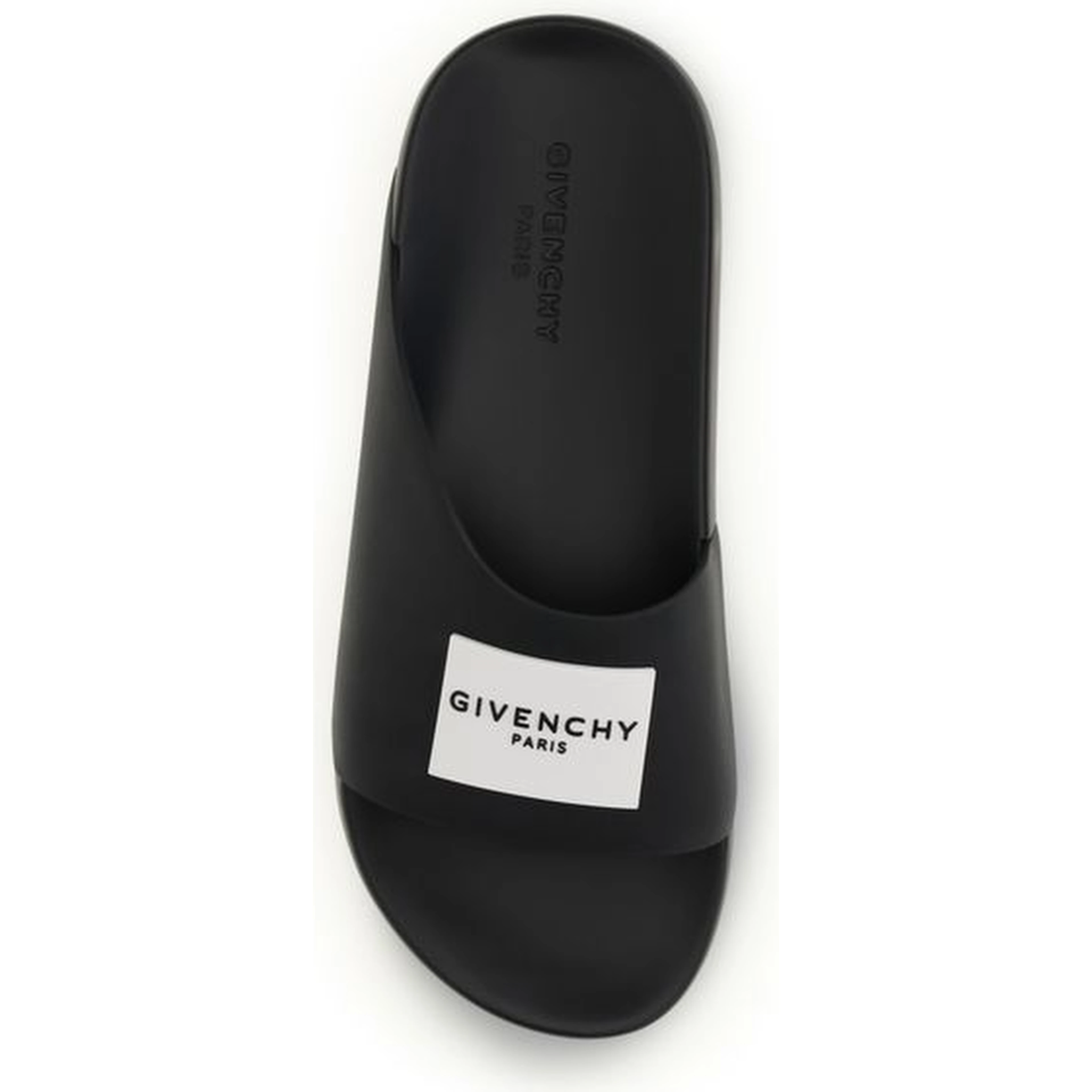 Black Rubber Sandals