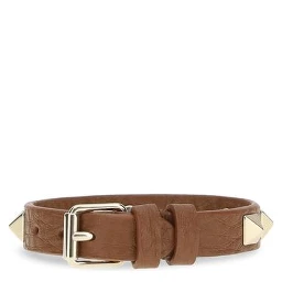 سوار بوس توروس من جلد العجل البني