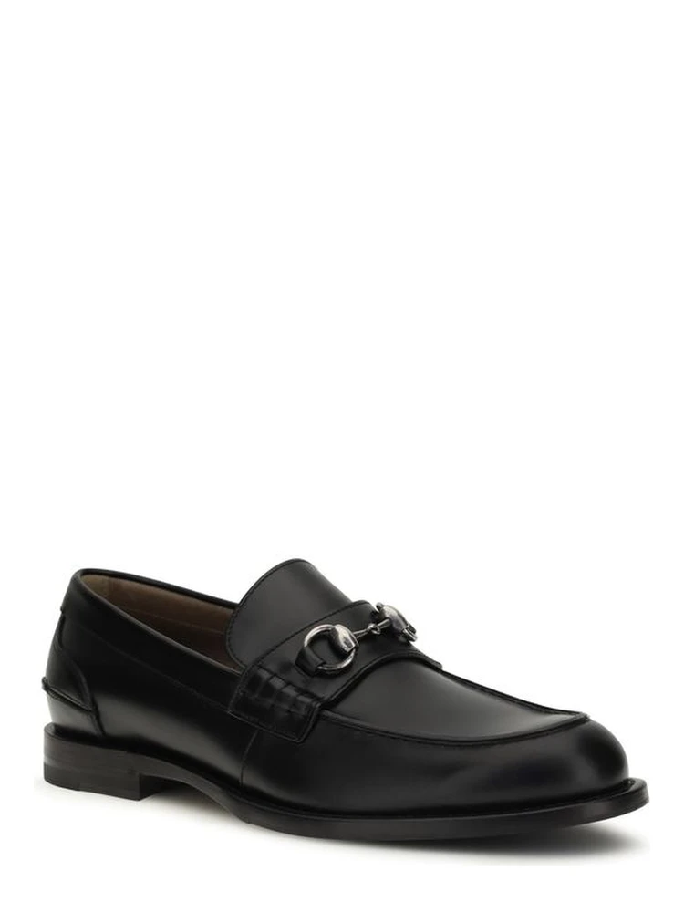 Black Calf Leather Bos Taurus Slip-On Loafers alternative