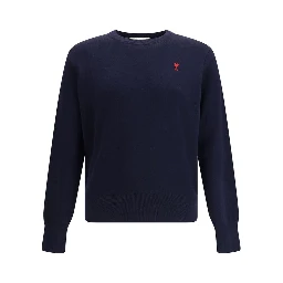 Blue Wool Sweatshirt