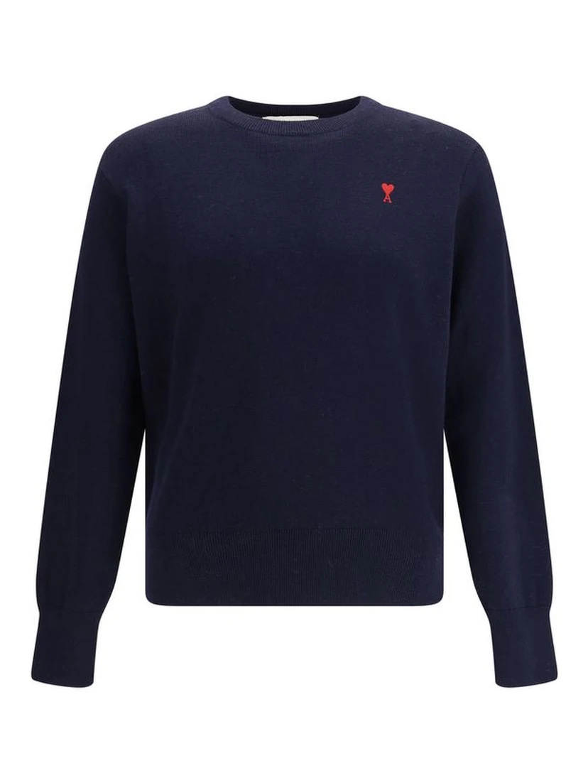 Blue Wool Sweatshirt