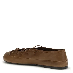 Brown Lamb Ovis Aries Aries Ballet Flats