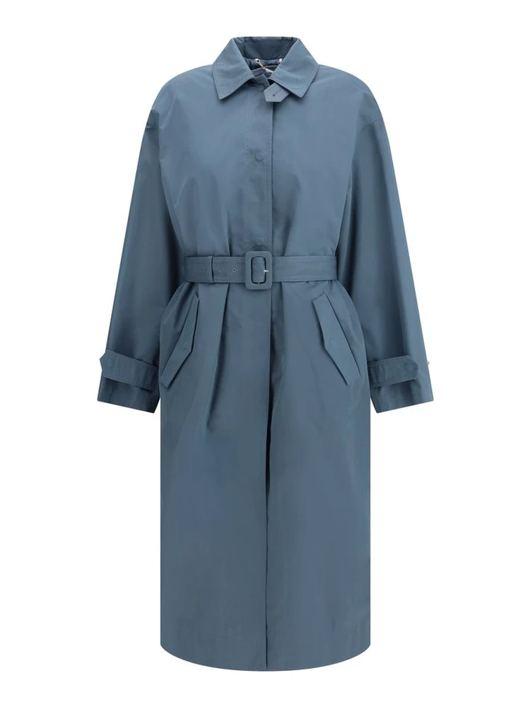Blue Cotton Coat