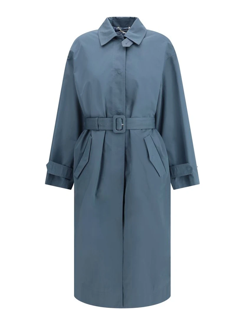 Blue Cotton Coat