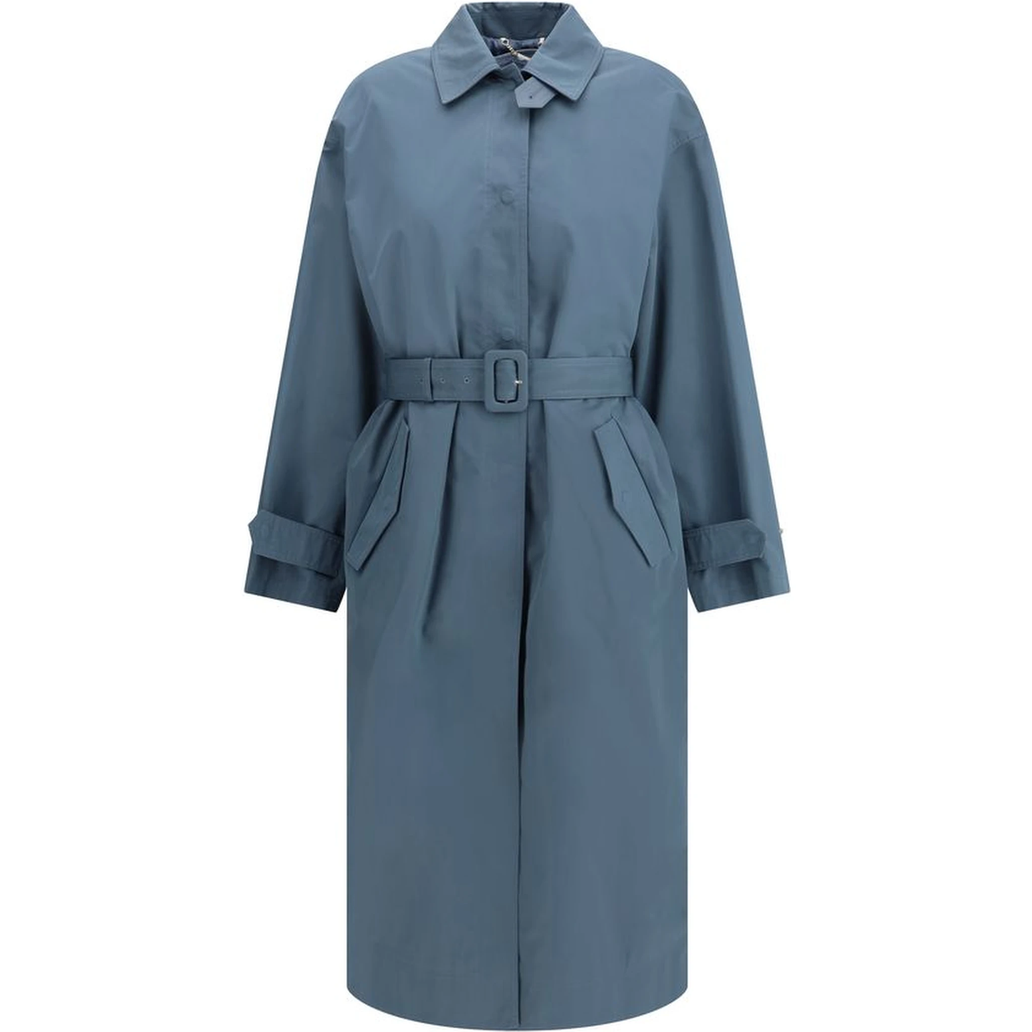 Blue Cotton Coat