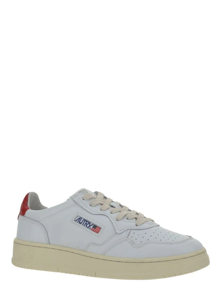 White Calf Leather Bos Taurus Low Top Sneakers alternative