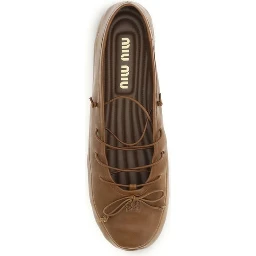 Brown Lamb Ovis Aries Aries Ballet Flats