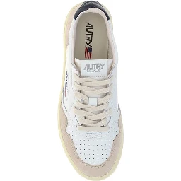 White Rubber Low Top Sneakers