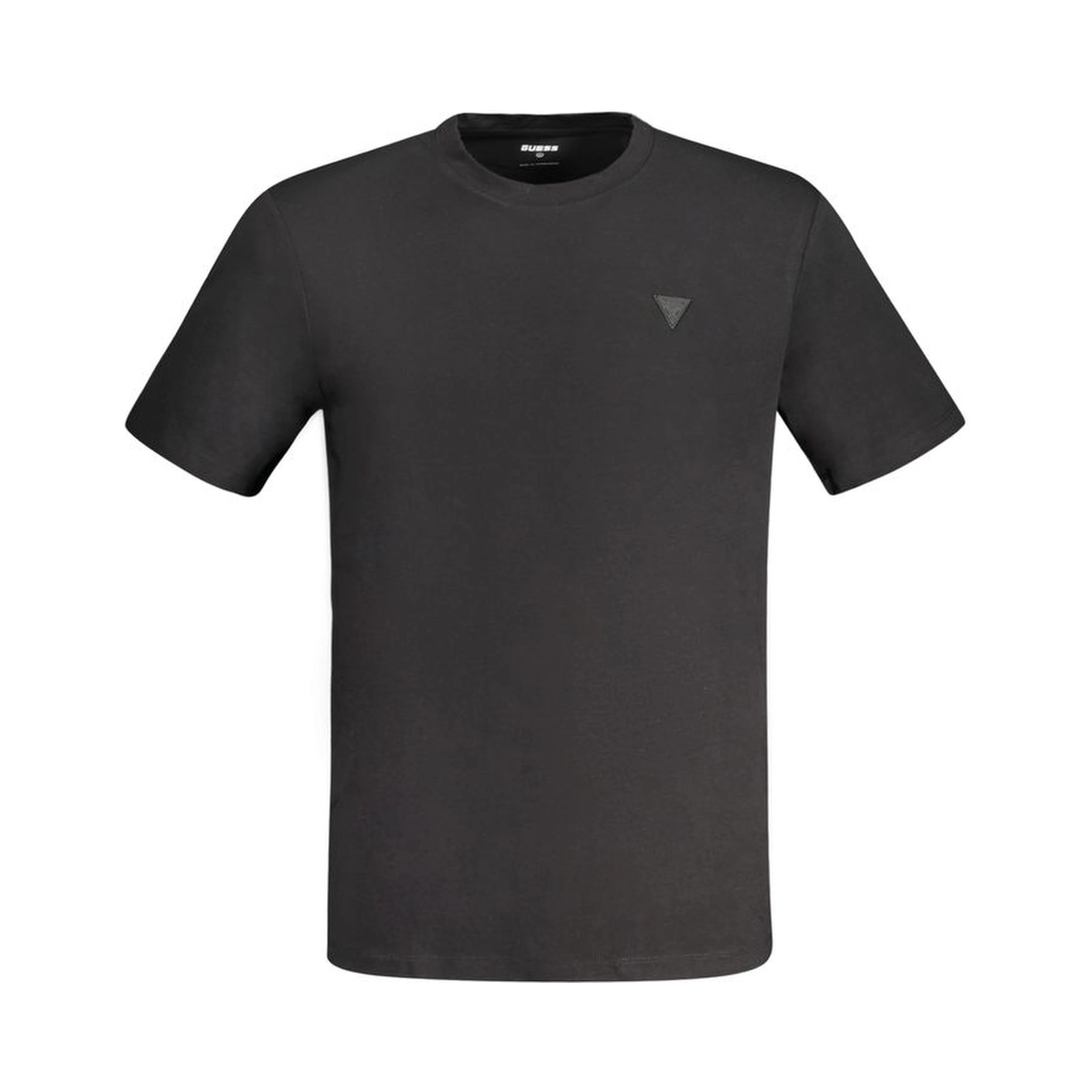 Black Cotton Men's T-Shirt