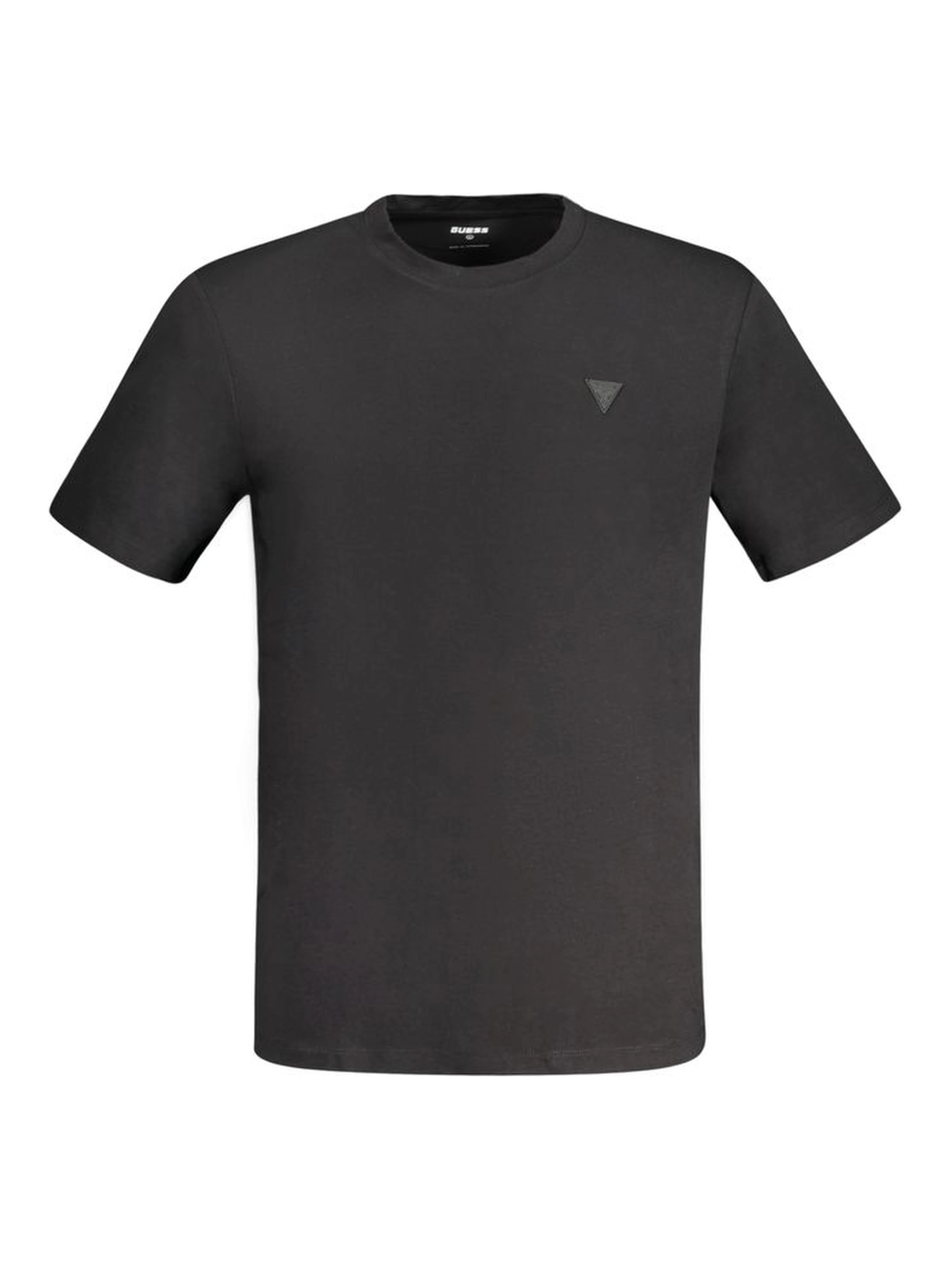 Black Cotton Men's T-Shirt