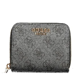 Black Polyethylene Women Wallet