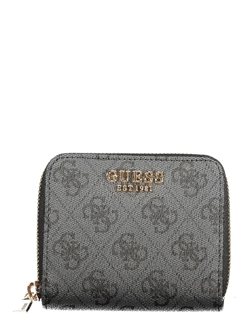 Black Polyethylene Women Wallet