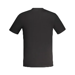 Black Cotton Men's T-Shirt