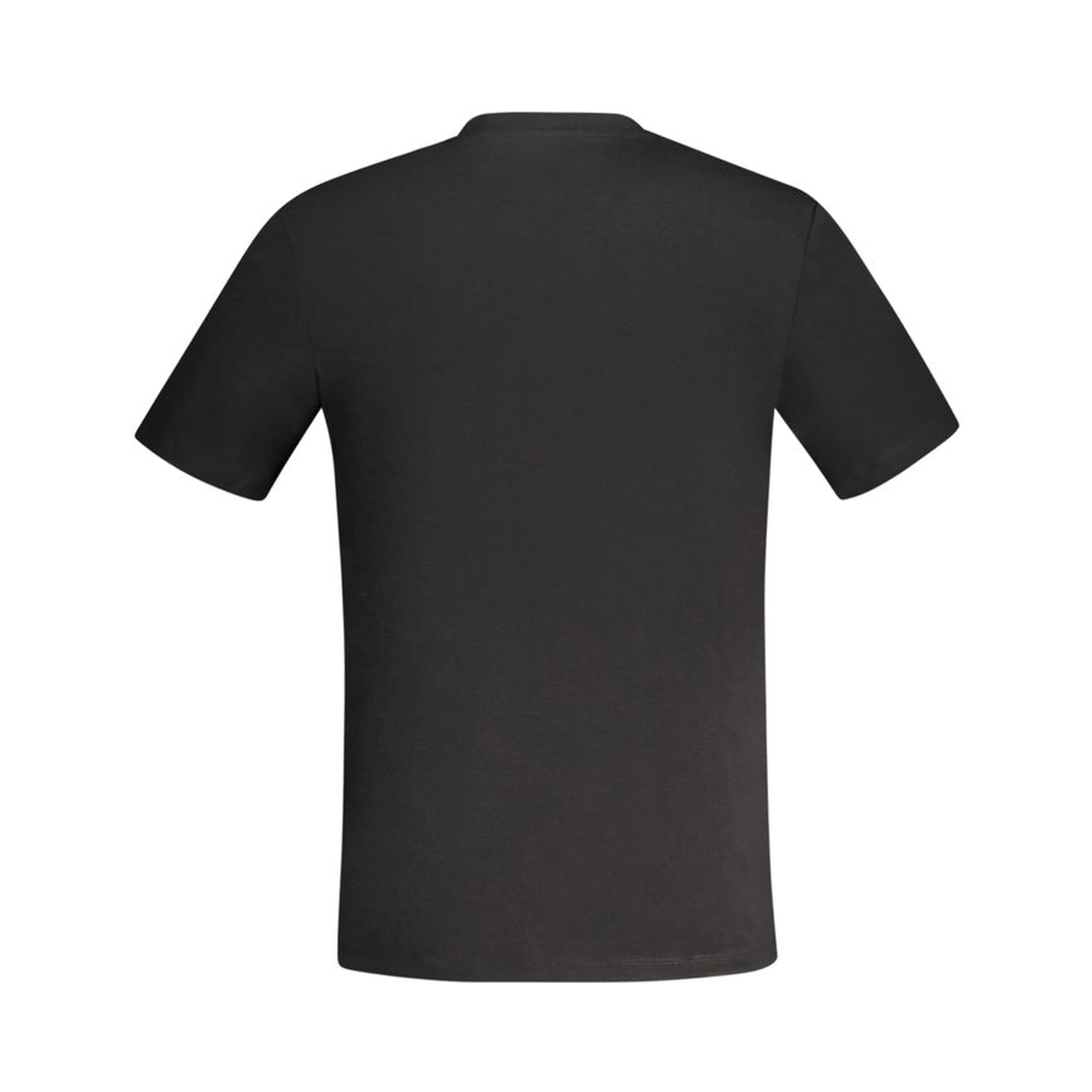 Black Cotton Men's T-Shirt