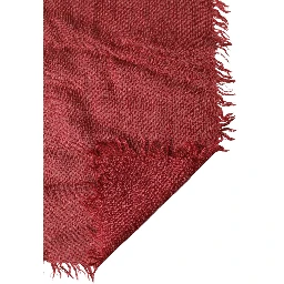 Red Cashmere Silk Fringe Wrap Foulard 200cm X 70cm Scarf