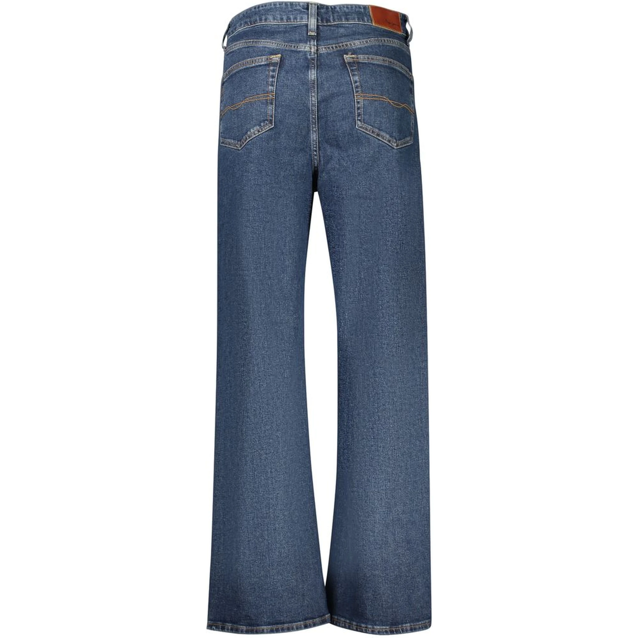 Blue Cotton Women Jeans
