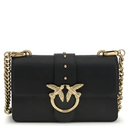 Black Calf Leather Bos Taurus Shoulder Bag