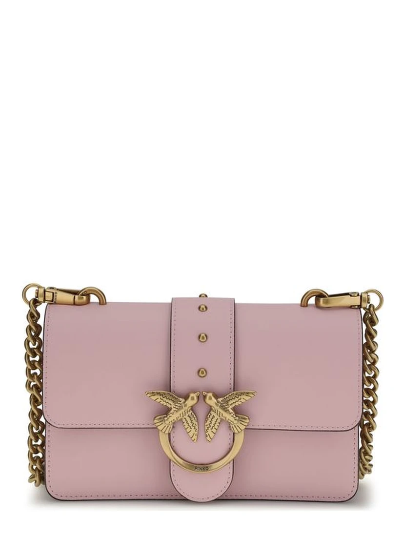 حقيبة كتف بوس توروس متعددة الألوان من جلد العجل