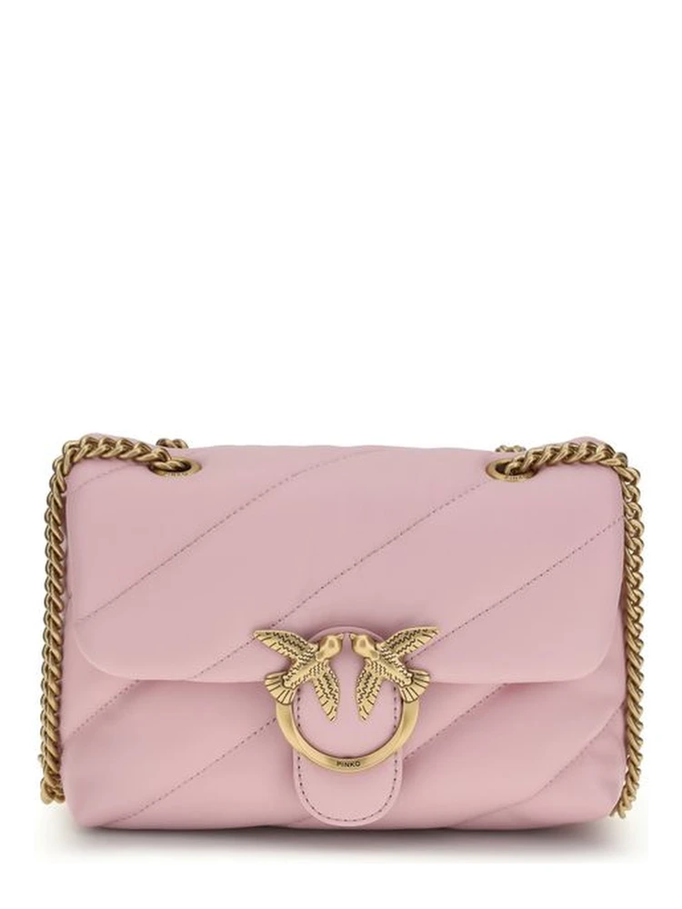 حقيبة كتف بوس توروس متعددة الألوان من جلد العجل