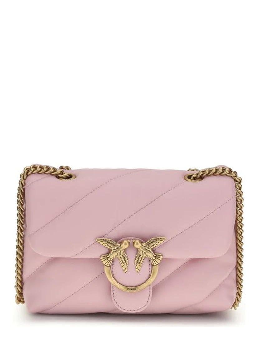 حقيبة كتف بوس توروس متعددة الألوان من جلد العجل