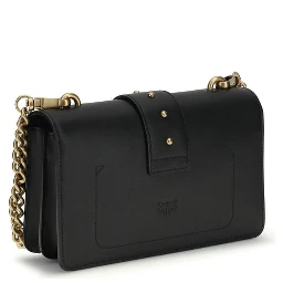 Black Calf Leather Bos Taurus Shoulder Bag