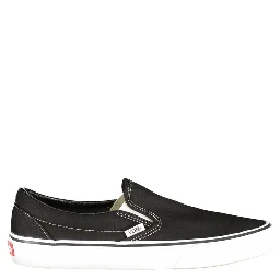 Black Polyester Women Sneaker