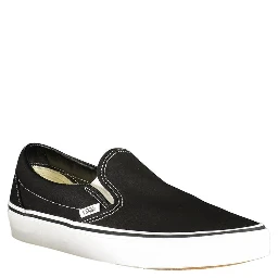 Black Polyester Women Sneaker