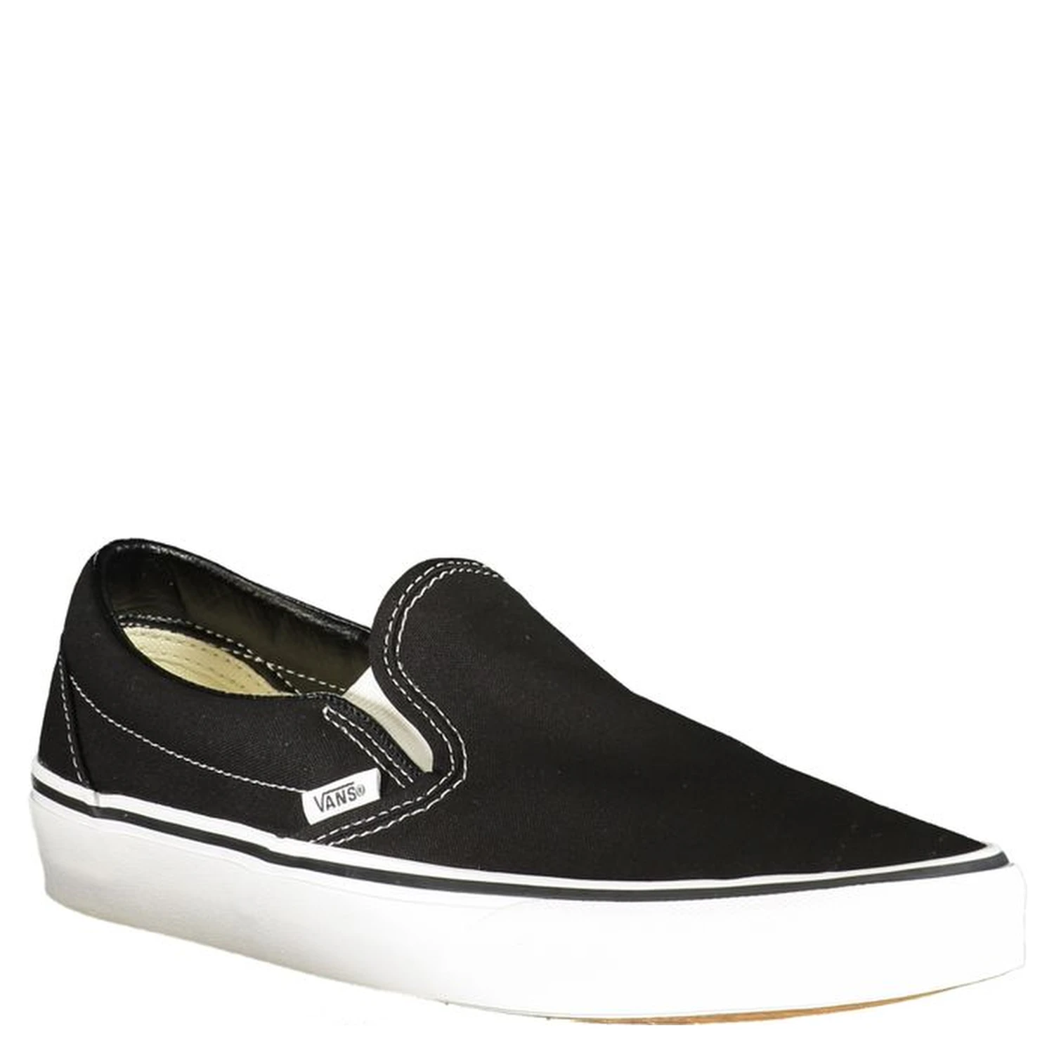 Black Polyester Women Sneaker