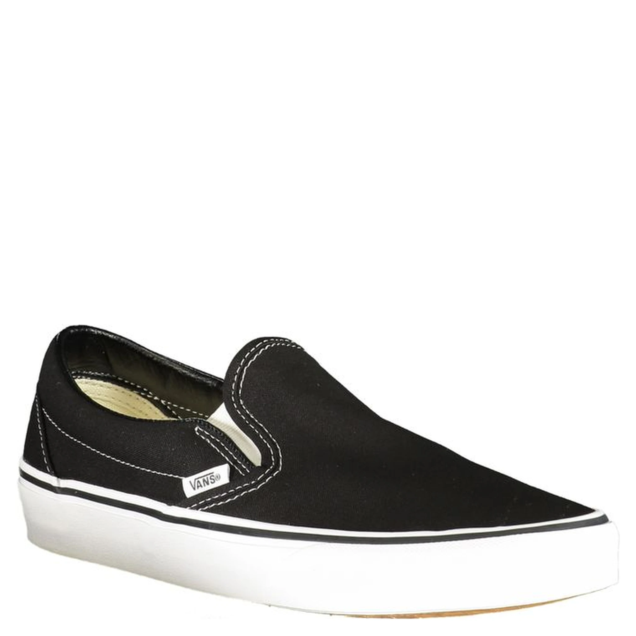 Black Polyester Women Sneaker