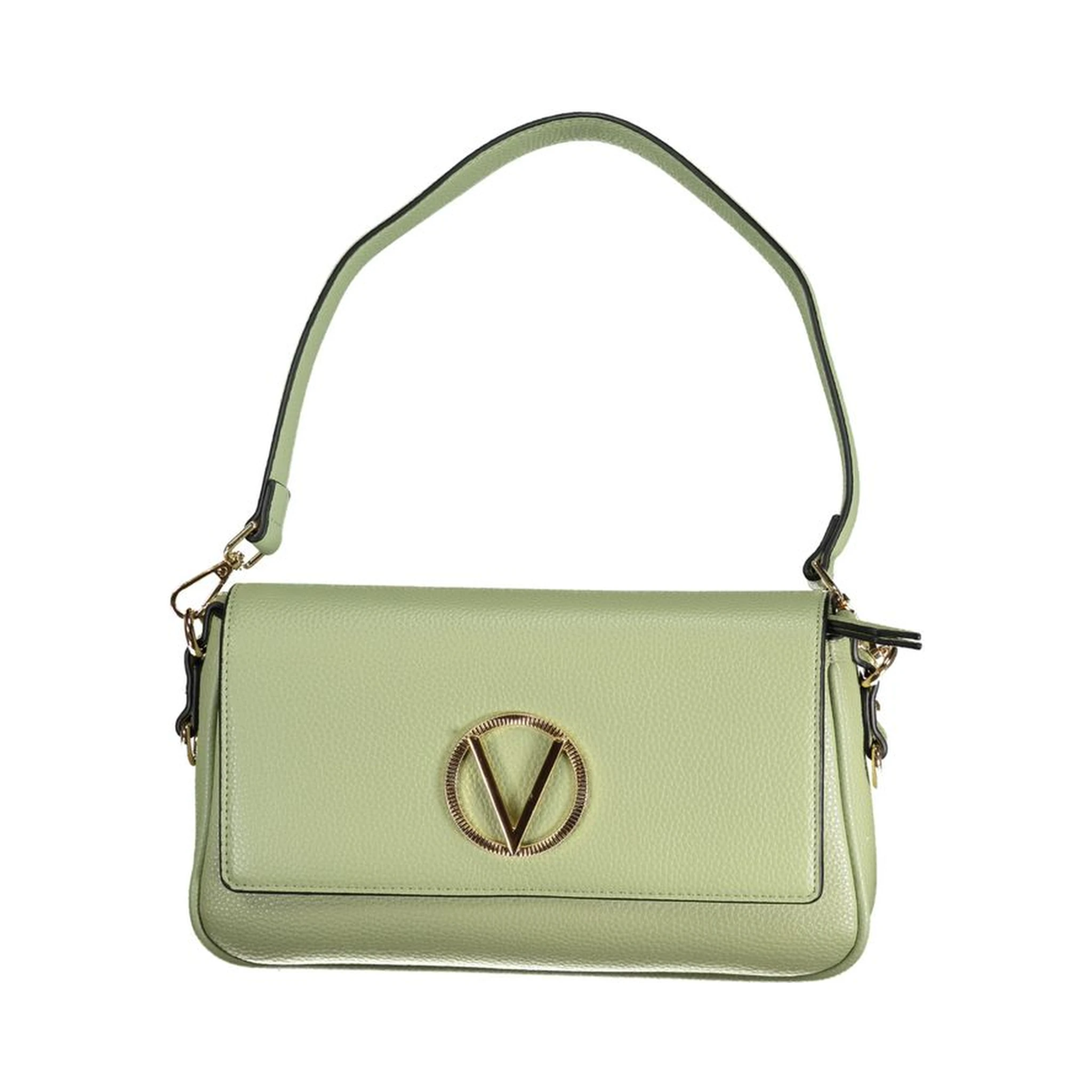 Green Poliuretano Women Handbag