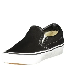 Black Polyester Women Sneaker