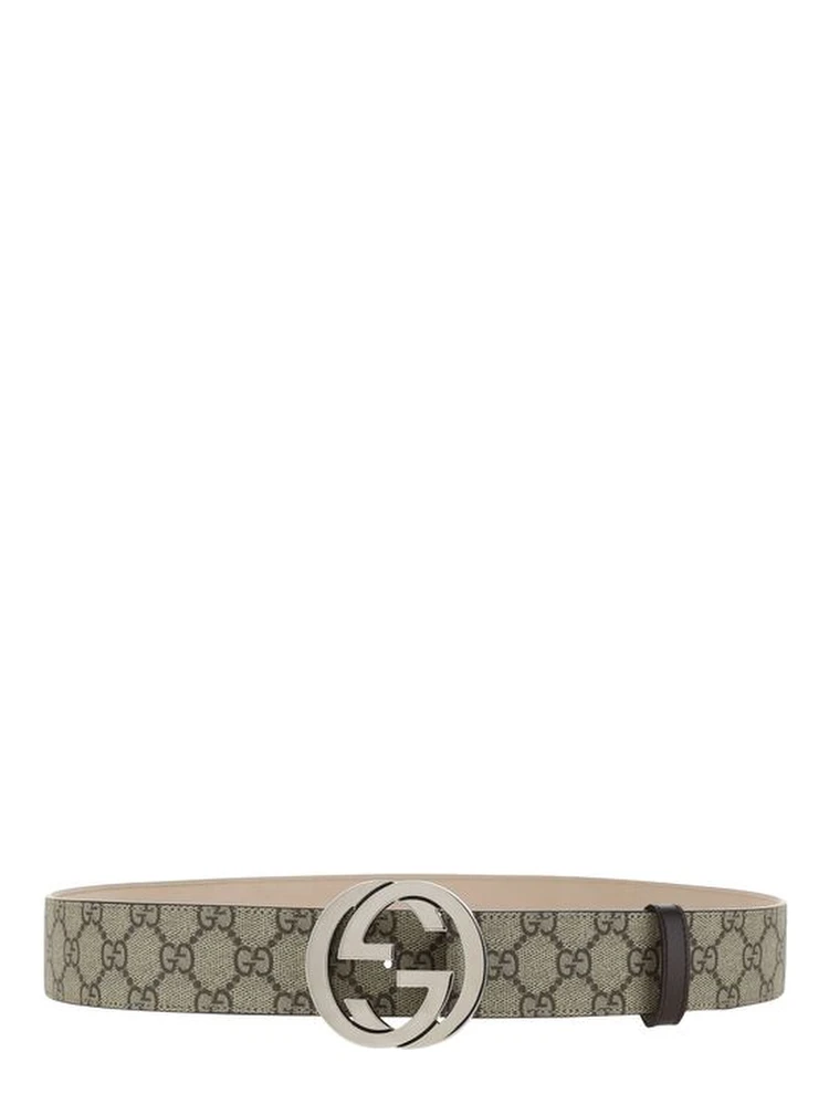 Beige GG Supreme Belt alternative