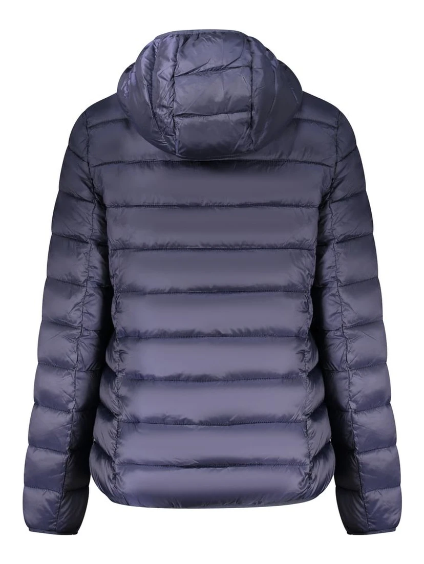 Blue Polyamide Women Jacket