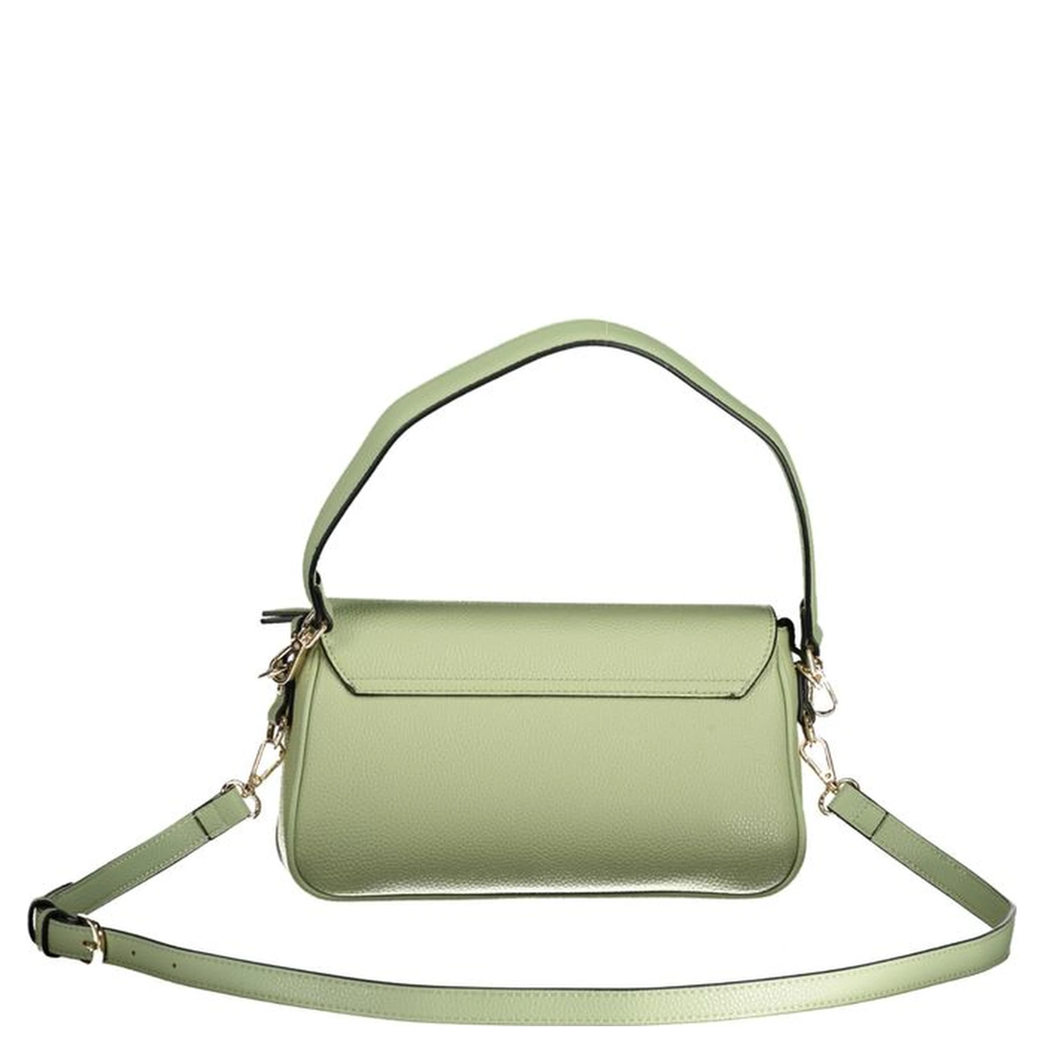 Green Poliuretano Women Handbag
