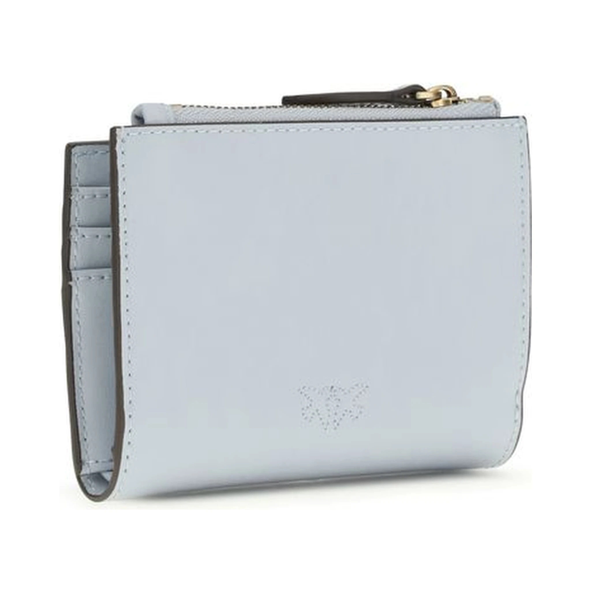 Blue Calf Leather Bos Taurus Wallet