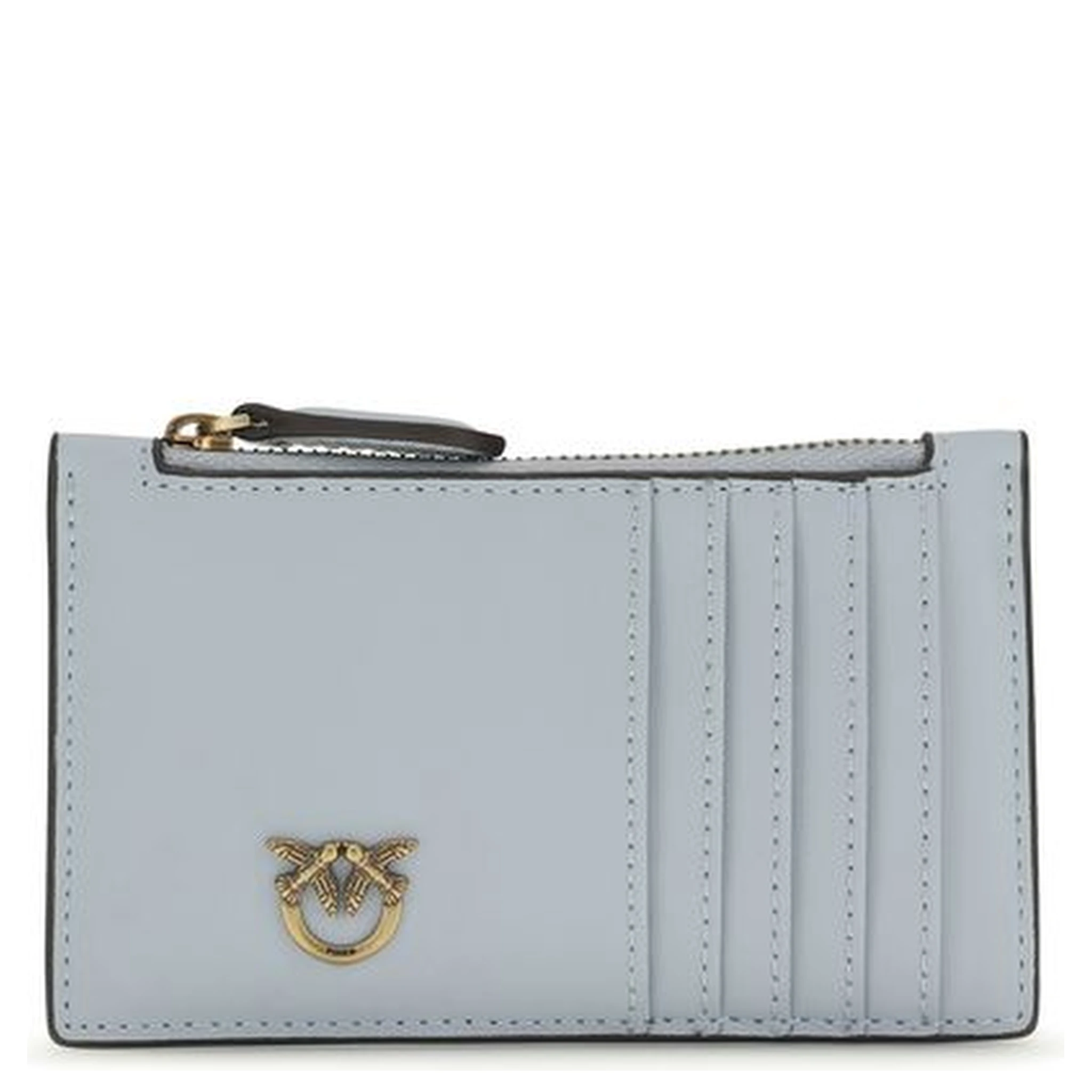 Blue Calf Leather Bos Taurus Wallet