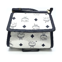 Mini Crossbody Bag White Visetos