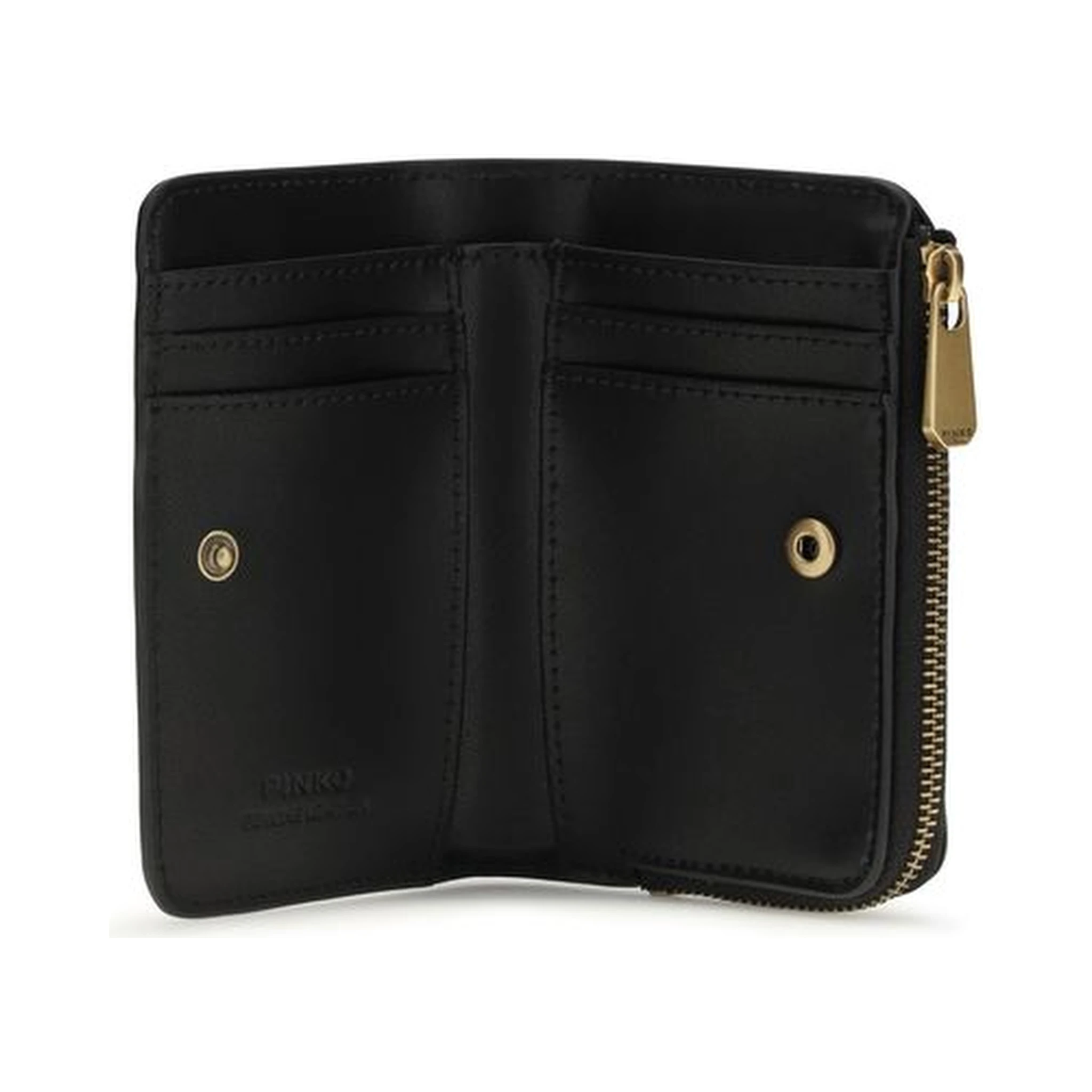 Black Calf Leather Bos Taurus Wallet